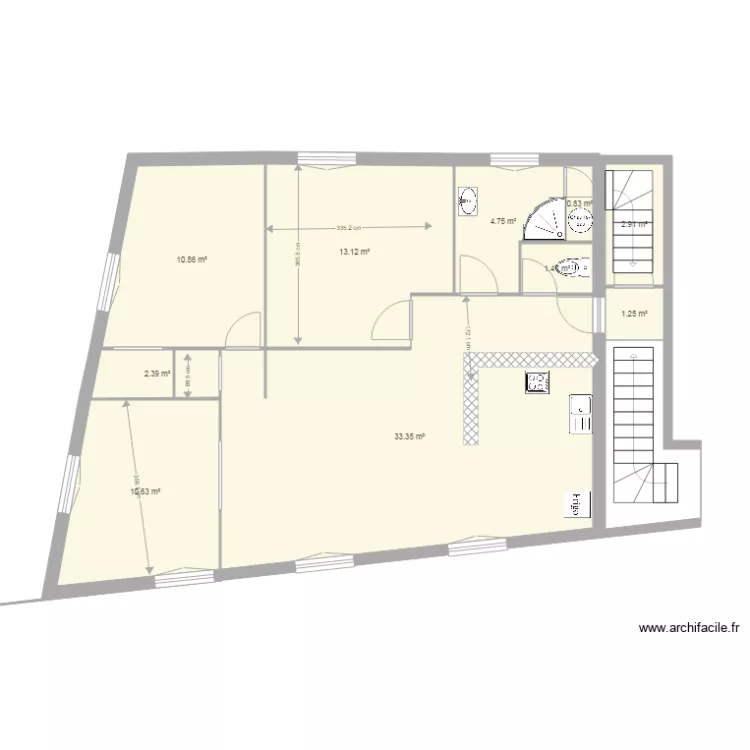 logement 1 er étage 4. Plan de logement 1 er étage 4. Plan de