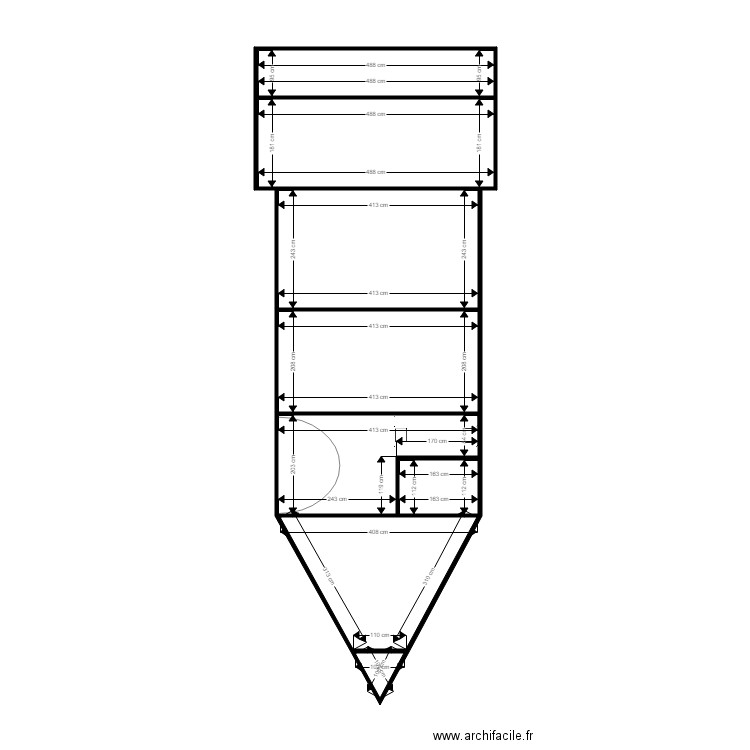 plan arco. Plan de 0 pièce et 0 m2