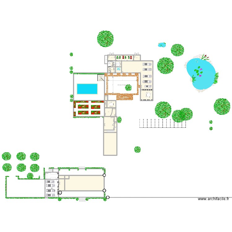 Extension 2022 maw - 180522. Plan de 25 pièces et 1508 m2