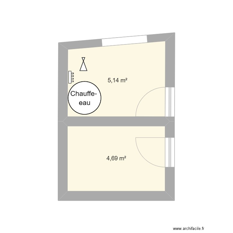 titre. Plan de 0 pièce et 0 m2