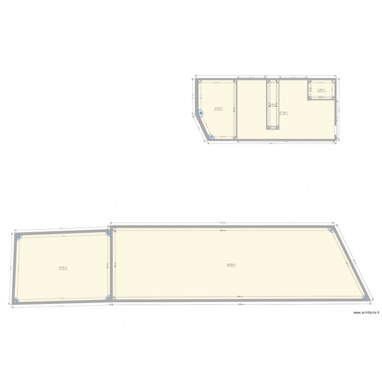 appartement 3 2eme etage MODIFIE. Plan de 0 pièce et 0 m2