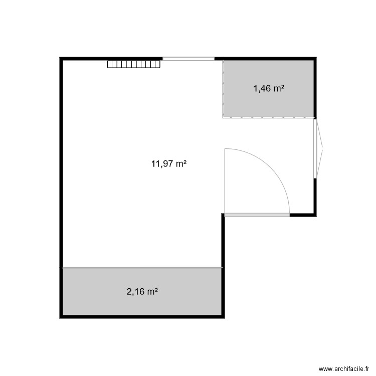 pitite ch. Plan de 0 pièce et 0 m2