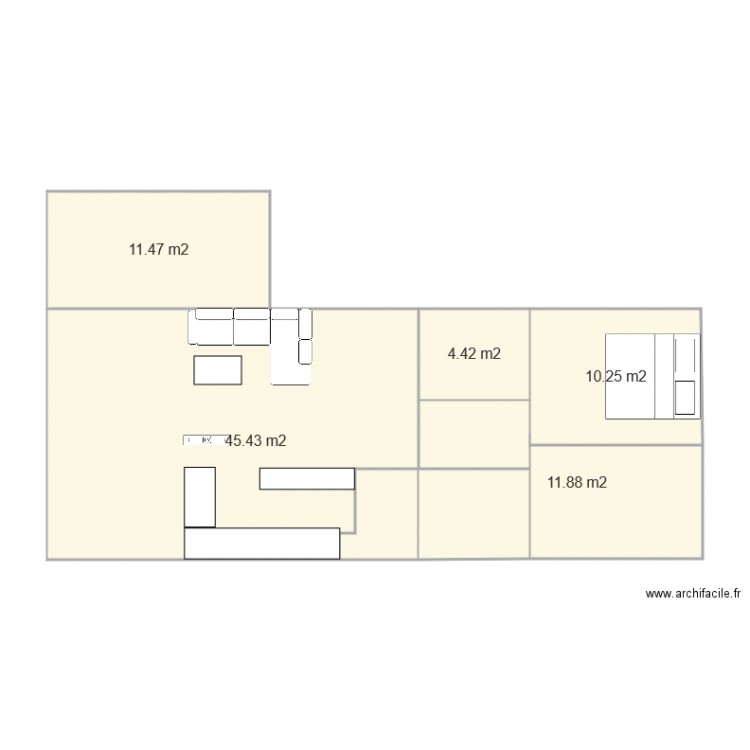 IDEE2. Plan de 0 pièce et 0 m2