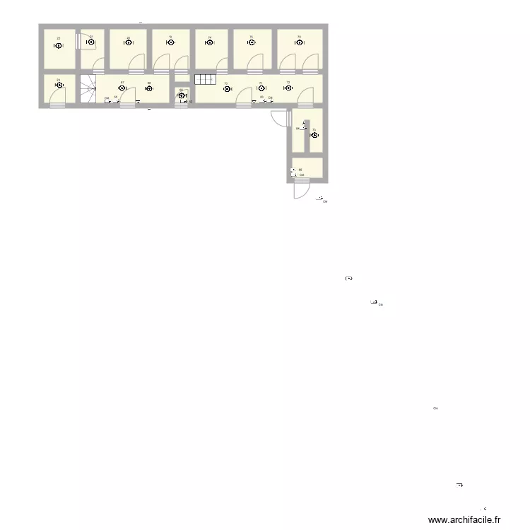 Academies des beaux arts 2. Plan de 