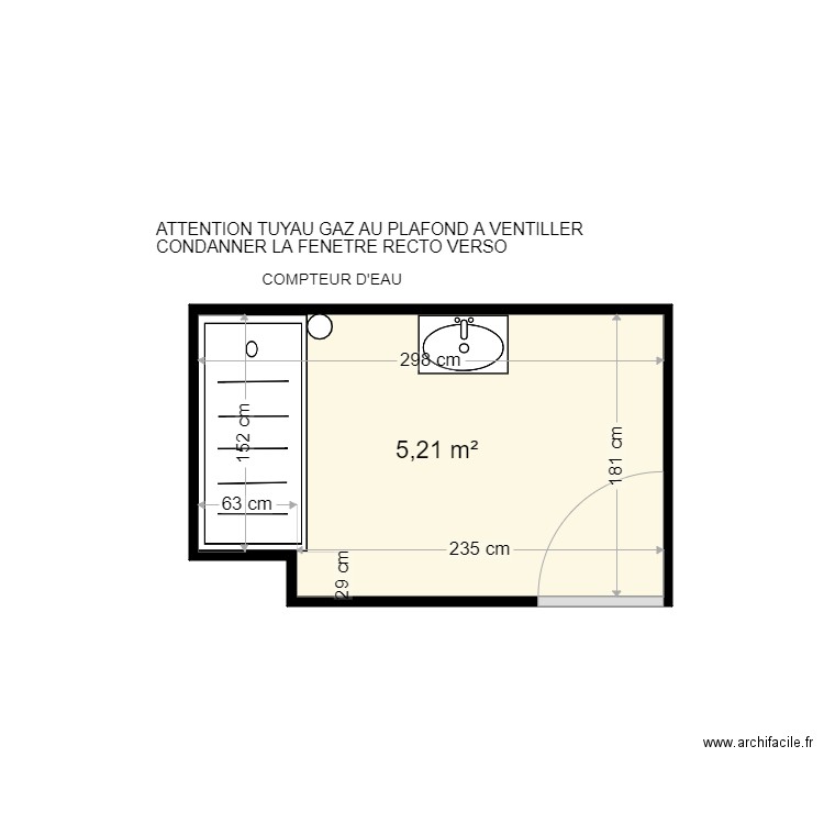 FAUQUEUR ODILE . Plan de 0 pièce et 0 m2