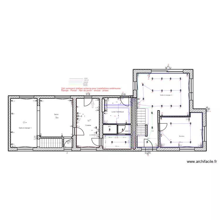 WANZE plan de travail. Plan de 