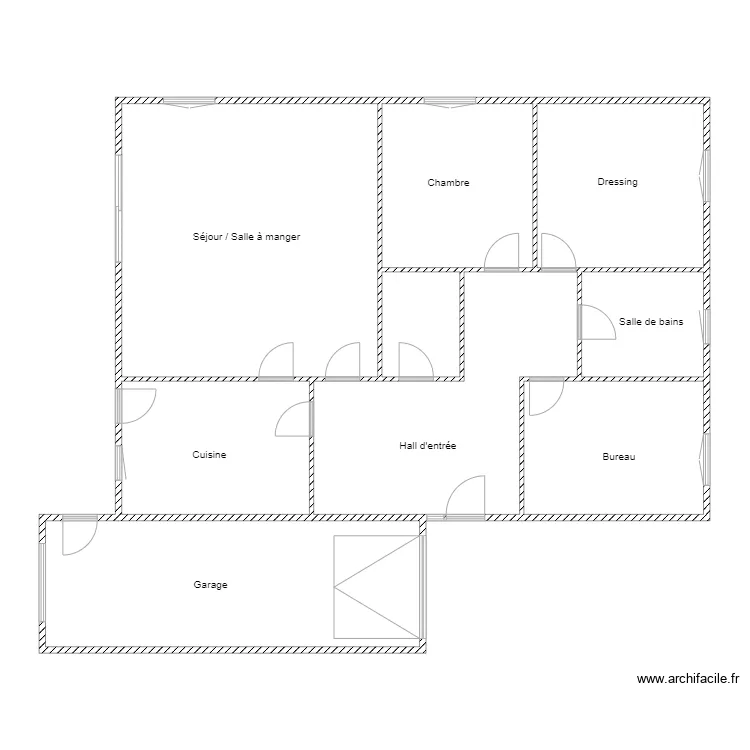 Janssens. Plan de 