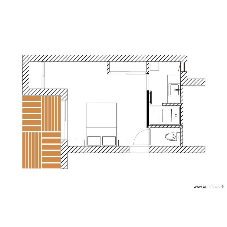 PONSON PLAN PROJET . Plan de 0 pièce et 0 m2