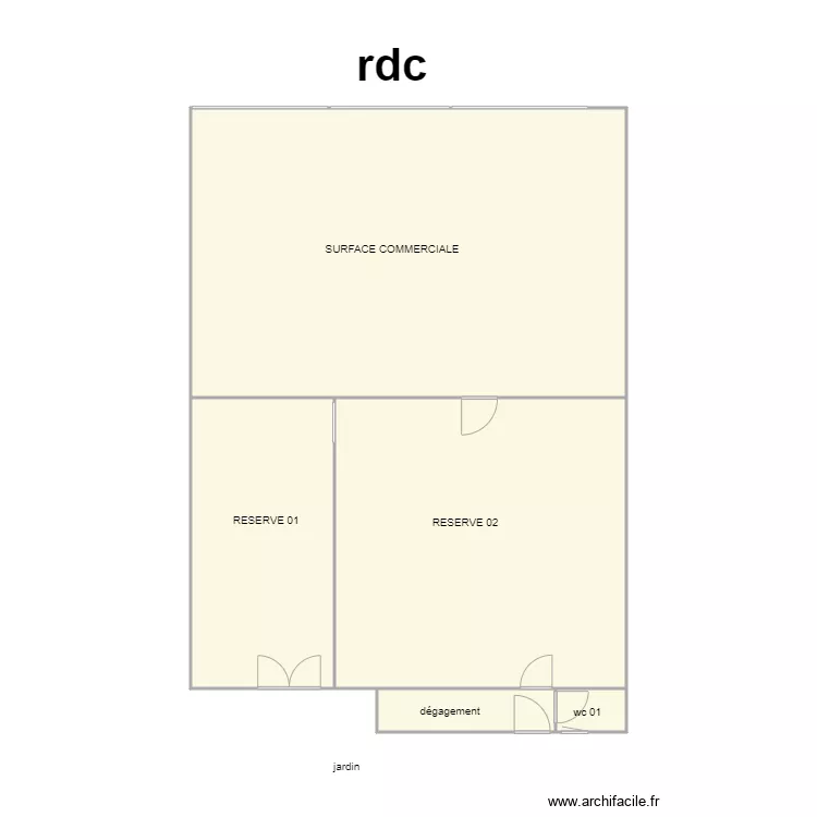 sci potier rdc am2. Plan de sci potier rdc am2. Plan de