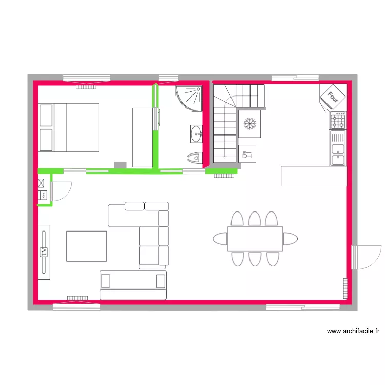 Garage 2020 n21 Cloisons et Amenagements+++. Plan de 