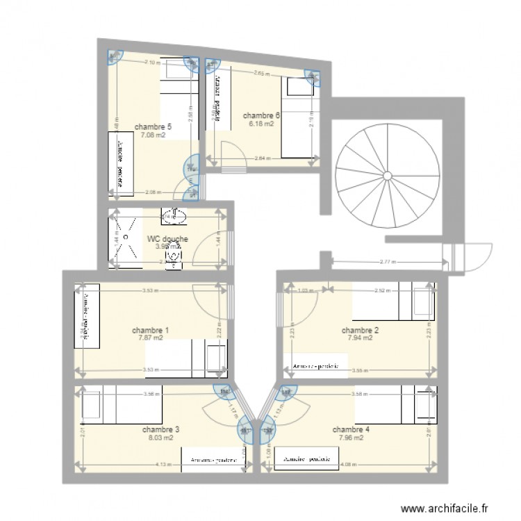 beuson 1. Plan de 0 pièce et 0 m2