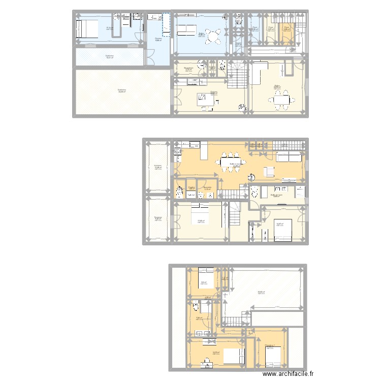 rc . Plan de 0 pièce et 0 m2