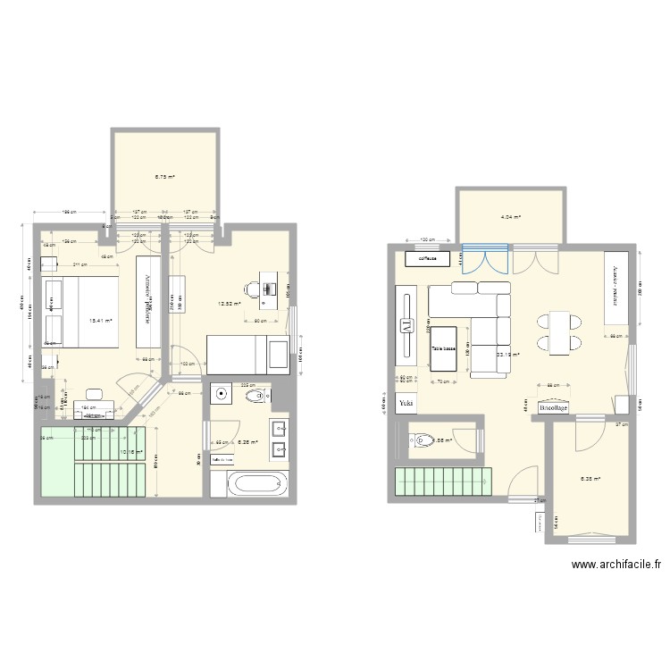 Appartement Avry. Plan de 0 pièce et 0 m2