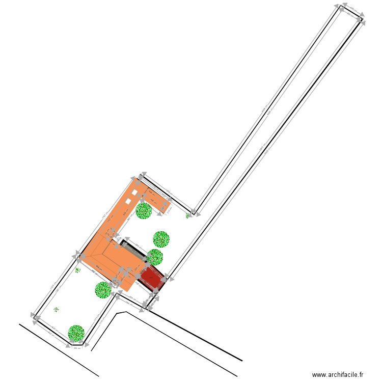 PLAN DE MASSE BILLOT 200EME. Plan de 0 pièce et 0 m2