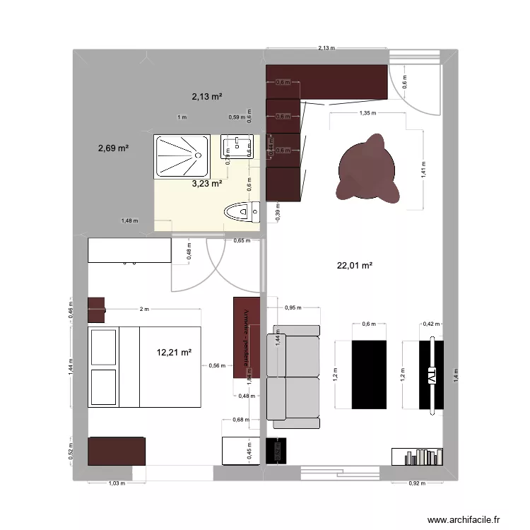 WAOUH. Plan de 0 pièce et 0 m2