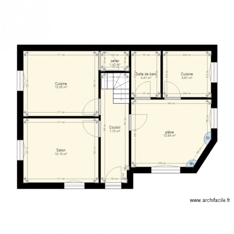 CHAUX. Plan de 0 pièce et 0 m2