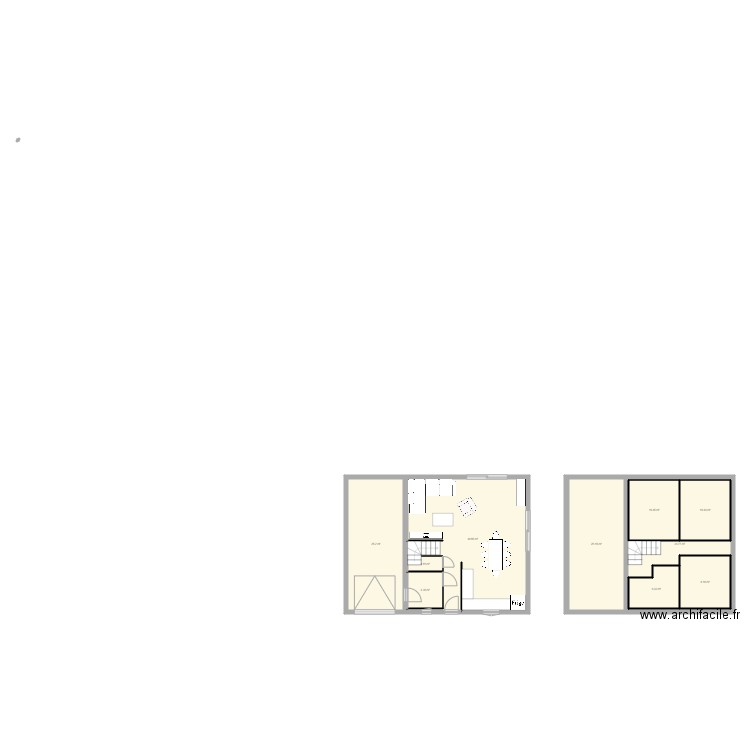 Maison HBI2. Plan de 0 pièce et 0 m2