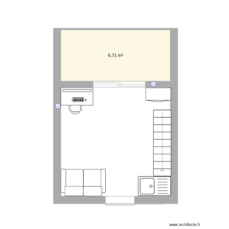 Salon. Plan de 0 pièce et 0 m2