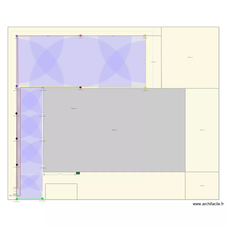 jardin . Plan de 
