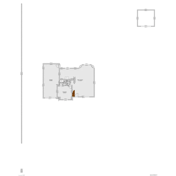 Maison. Plan de Maison. Plan de