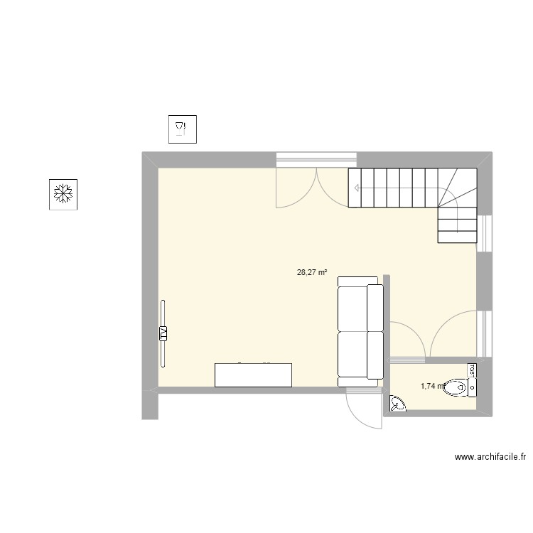 Garage BC. Plan de 0 pièce et 0 m2