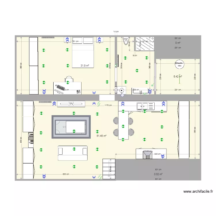 mahaux. Plan de 