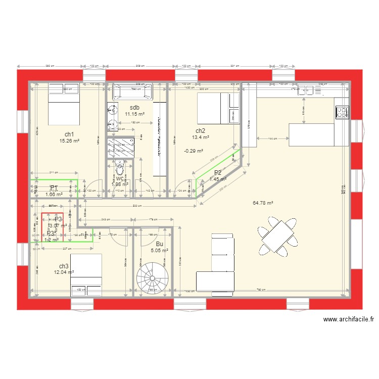 GAUF Plan  escalier. Plan de 0 pièce et 0 m2