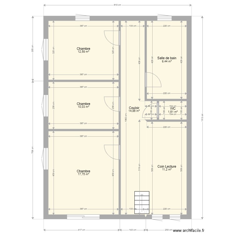 SOUCHON R1. Plan de 0 pièce et 0 m2