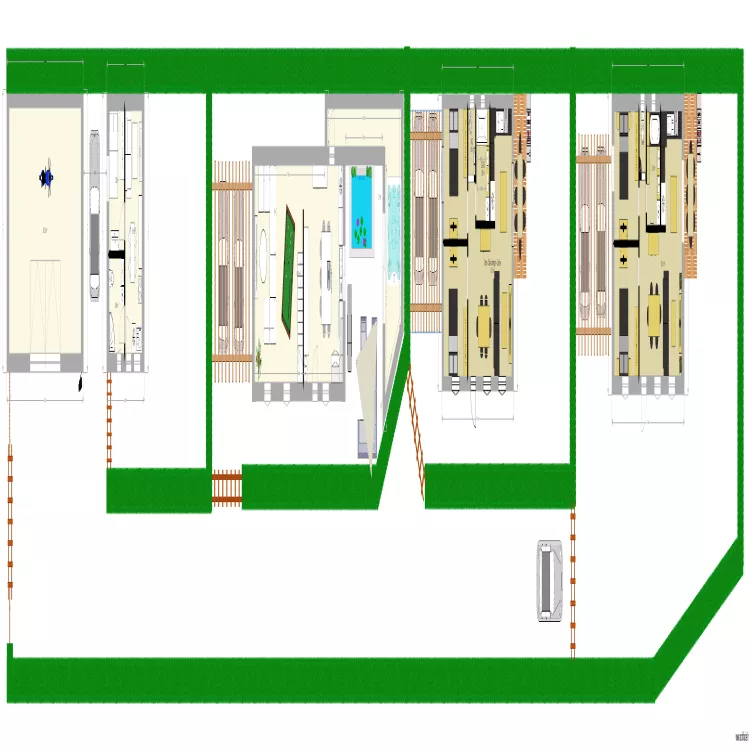 Type 2 Projet chalet Pâtures. Plan de Type 2 Projet chalet Pâtures. Plan de
