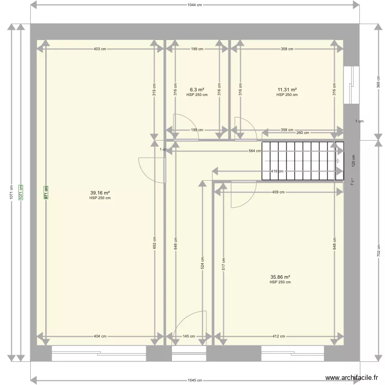 ST LAURENT . Plan de 