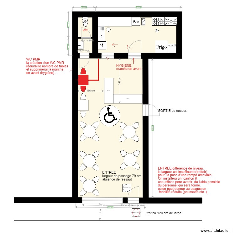 CREPERIE DU THEATRE. Plan de 0 pièce et 0 m2