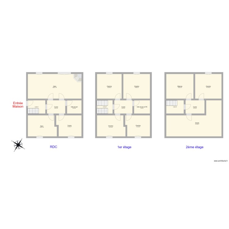 Joelle MARCHAL. Plan de 0 pièce et 0 m2