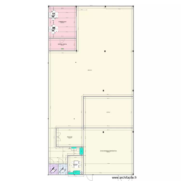 ZONE SAV PLAN CIAUX CONF 3. Plan de 