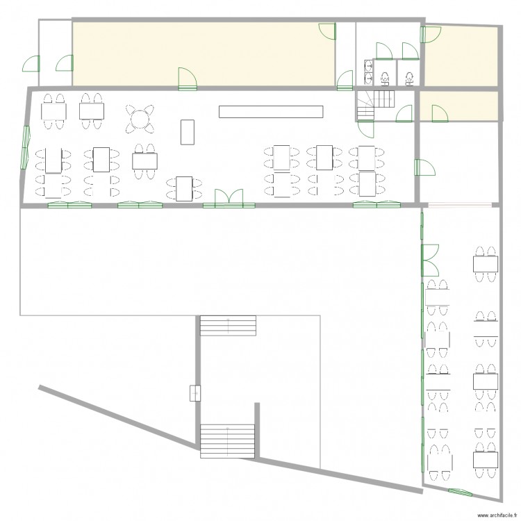 BEAUSITE RDC masse. Plan de 0 pièce et 0 m2