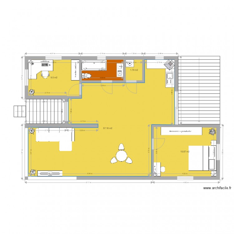 Maison Florian1. Plan de 0 pièce et 0 m2