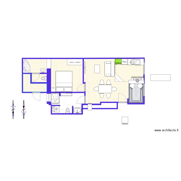 Verdun 6 places V31. Plan de 0 pièce et 0 m2