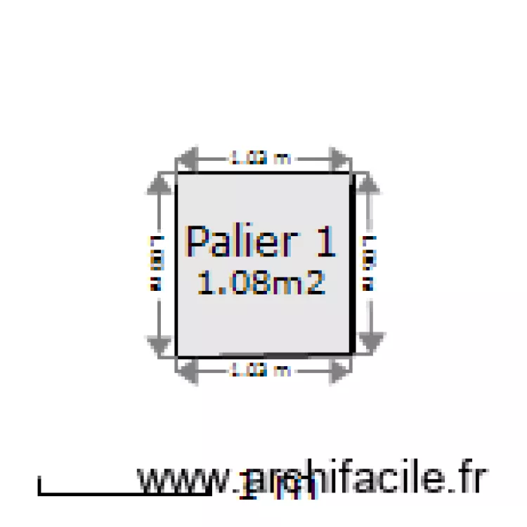 Palier 1. Plan de Palier 1. Plan de