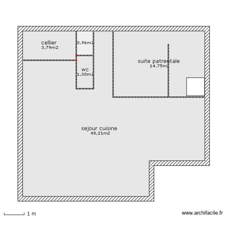 r&eacute;cital 70. Plan de 