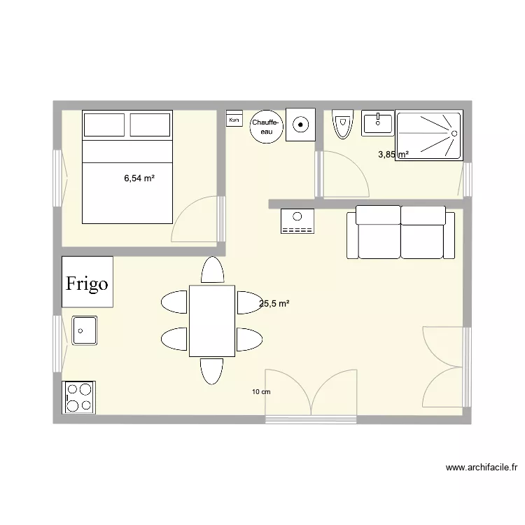 studio2. Plan de 