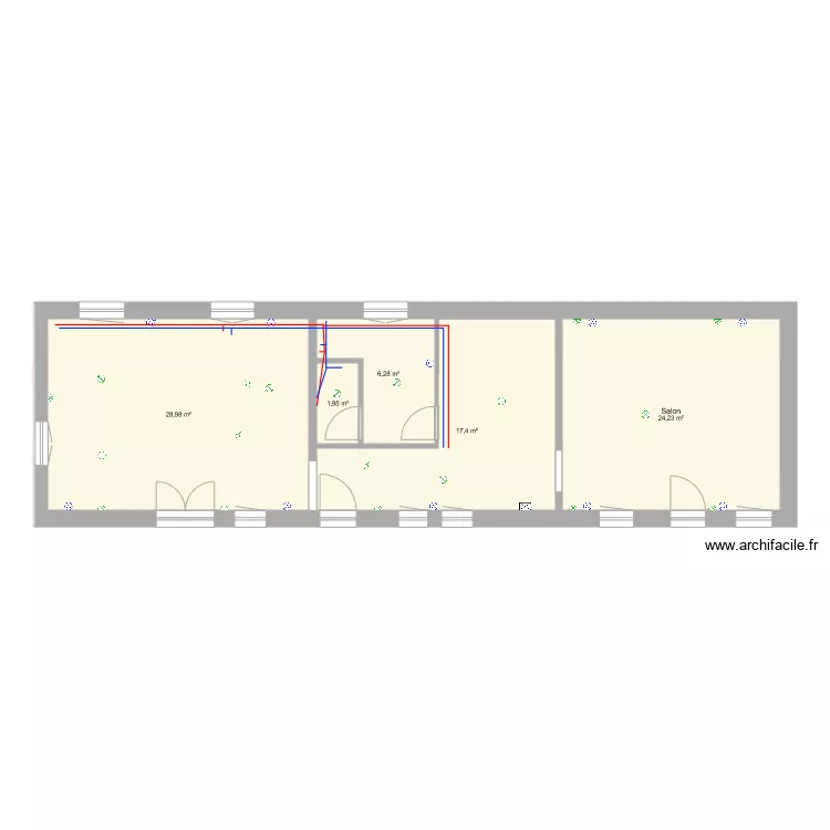 Maison 3. Plan de Maison 3. Plan de