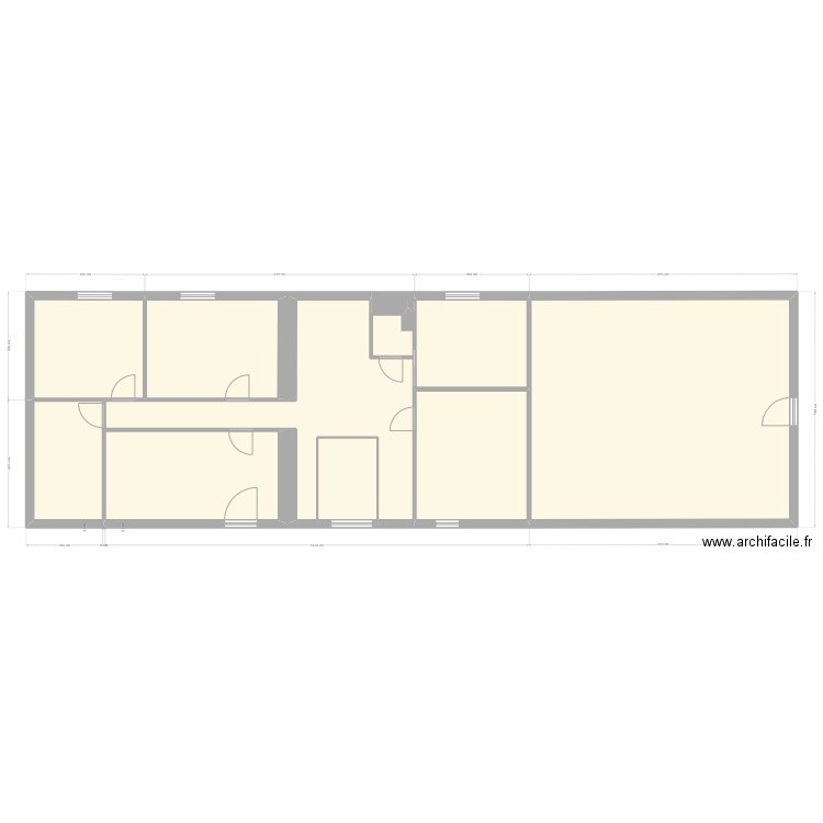 etage. Plan de 0 pièce et 0 m2