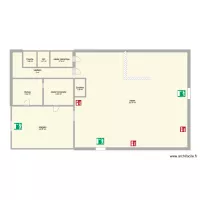 Plan des locaux atelier 