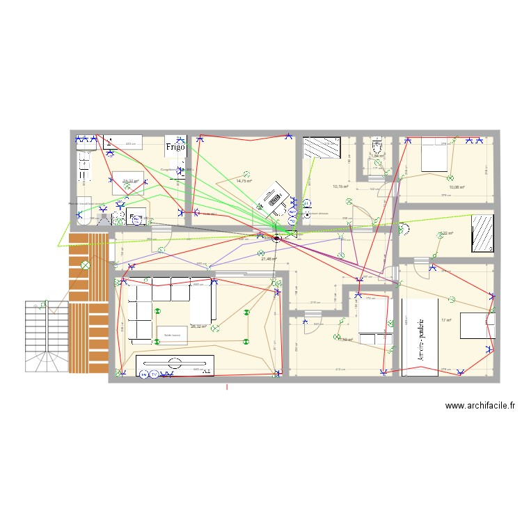 Chantier Fernand. Plan de 0 pièce et 0 m2