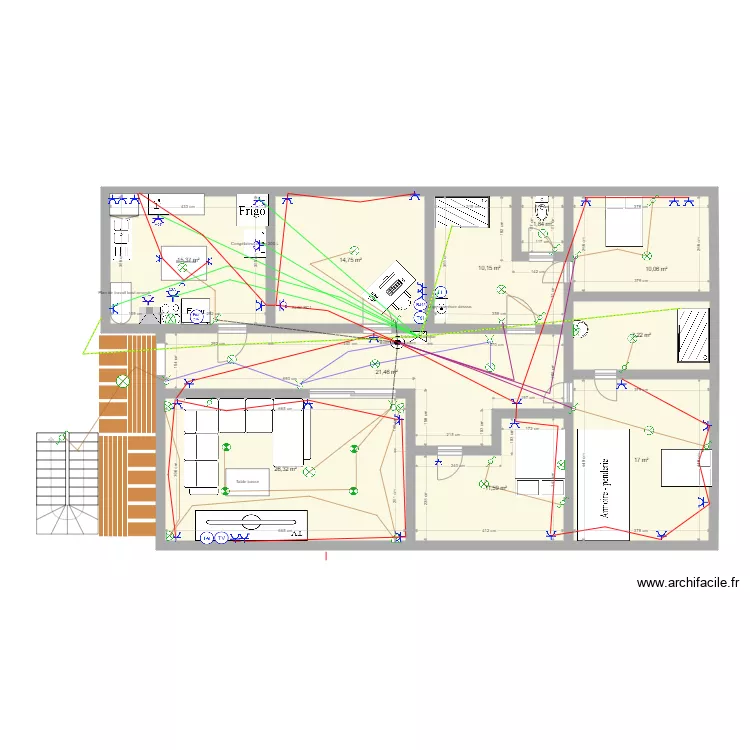 Chantier Fernand. Plan de 