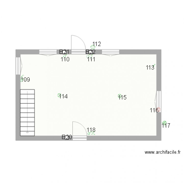 Schneider Sylvain Garage Eclairage. Plan de 0 pièce et 0 m2