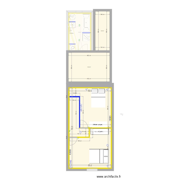 Mignard. Plan de 0 pièce et 0 m2