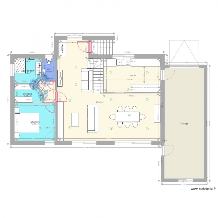 RDC Lescar RDC 2. Plan de 0 pièce et 0 m2