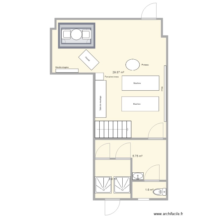 Bodyhit Le Havre. Plan de 0 pièce et 0 m2