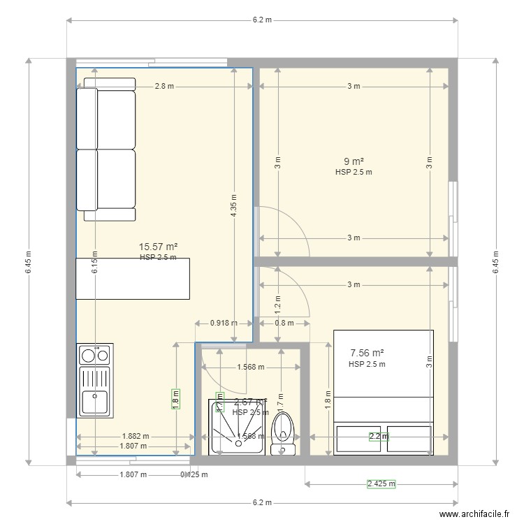 bungalow10. Plan de 0 pièce et 0 m2