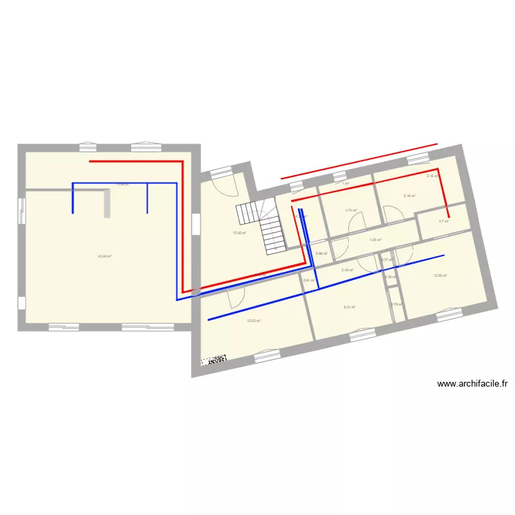 Plan VMC RDC. Plan de 